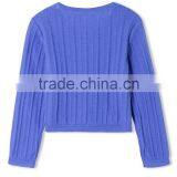 Cable Pattern Cardigan Baby Girl Sweater Design With Buttons thumbnail-2