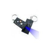 Promotional Small Metal / Plastic led flashlight key chains torch for give away gifts