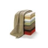 Bamboo Cotton bath towel hotel bleached white bath towel GTW30001