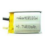402030 3.7V 200mAh Rechargeable Lithium Polymer Battery Pack thumbnail-1