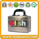 Lunch Tin,Lunch Box,Tin Lunch Box,Handle Tin Box thumbnail-3