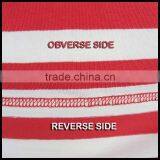 T092-1533R OEM Red And White Striped T Shirt Wholesale China, 95%Cotton Shirts High Quality thumbnail-3