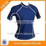 Men's Short Sleeve Rash Guard With Buyers Logo