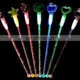 assorted led flashing cocktail stirrers with CE and RoHS,twist flashing stirrer