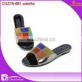 2016 Ladies Slipper Shoes With Stones Indian Ladies Shoes Size | New Lady High Heel Shoes With Matching Purse thumbnail-1