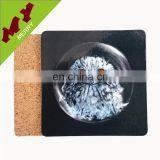 3MM Thickness Pure Cup Wood Coaster Single Packed thumbnail-3