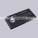 Top Quality ABS Injection Type And Embossed Logo Style Custom Auto Plastic Hanging Nameplate thumbnail-1