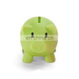 Piggy Shaped Plastic Pvc Coin Bank and Money Box Coin Can With Bottom Lid thumbnail-5
