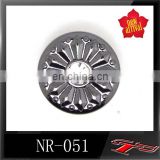 N-CTY-051 black rhinestone button for women clothes special design