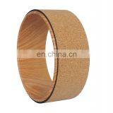 Top Selling Amazon Custom Private Label Balance Exercise Training Abs Cork PU / Cork Yoga Wheel thumbnail-1