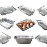 Aluminum Pans Disposable for Toaster Oven [100 Pack], Aluminum Tins Baking, Foil Pans for Broiling, Roasting, Grilling, Cakes, Pies (900 ML) thumbnail-4