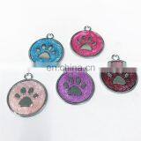 Decorative Dog Collar Accessories Paw Print Charm Dog thumbnail-1