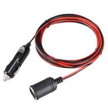 3.7M 18AWG 12/24V Car Cigarette Lighter Extension Cord Max 15A