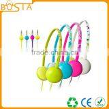 3.5mm Wired Smallest Over-ear Best Stylish Premium Deep Bass Candy Color Headphones thumbnail-1