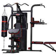 3 Station Home Gym With Boxing Bag and VKR Function thumbnail-1