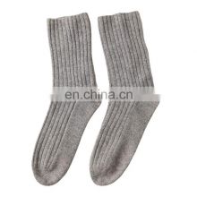 Wholesale 100% Cashmere Cable Knit Socks