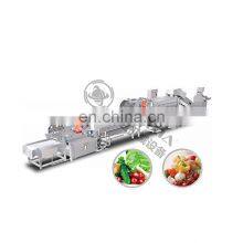 Customizable Vegetable and Fruit Vortex Washing Machine Vegetable Processing Line Machine