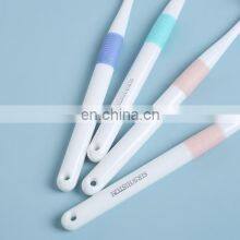 3pcs/set Family 3 Pcs/pack OEM Carbon Fiber Plastic Soft Bristle Toothbrush for Adult thumbnail-2