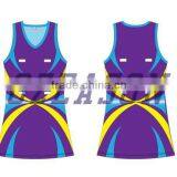 High Quality Imported Customized Sleeveless Netball Dresses Supplier's Choice thumbnail-5