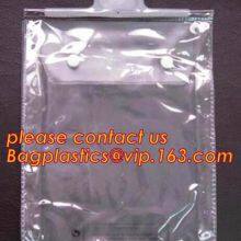 Biodegradable Compostable Pac Hanger Garment Underwear Clothes Package Hanging Hook Plastic Bag With Self-Adhesive Seal thumbnail-3