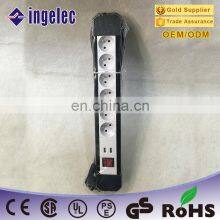 Usb Schuko Electrical Socket With General Switch and 1.5m,3m or 5m Length Cable thumbnail-5