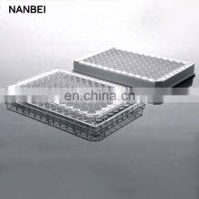 96well Detachable 8 Strips Sterile Transparent Elisa Plate