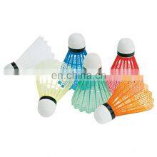 White Badminton Plastic Shuttlecocks Indoor Outdoor Sports Accessories thumbnail-3