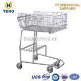 US Unfolding Style Metal Shopping Trolley Carts thumbnail-1