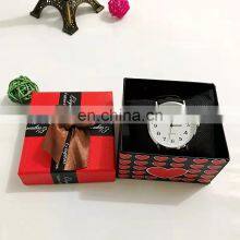 High End Custom Logo Cardboard Luxury Smart Watch Boxes Slot Gift Paper Watch Box