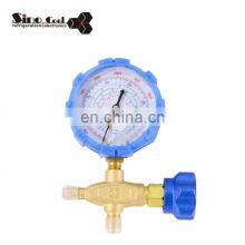 HVAC Refrigeration Air Conditioning Single Digital Pressure Gauge With Sight Glass thumbnail-3