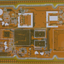 8 layers impedance PCB with vias in BGA pads