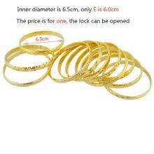 Gold Jewelry Gold Color Bangles for Ethiopian Bangles & Bracelets Ethiopian Jewelry Bangles Gift thumbnail-5