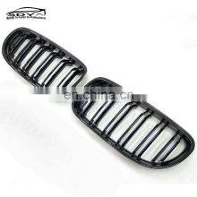 E90 Lci Replacement Grills Carbon Fiber Front Bumper Kidney Grille For BMW 3 Series E90 2009-2012 thumbnail-4
