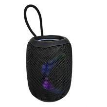 2024 New Products Outdoor IPX 6 Waterproof Colorful LED Light Fabric Bluetooth 5.3 Wireless Speaker thumbnail-3