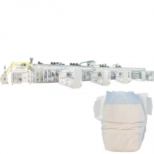 T Shape Full Servo Automatic Baby Diaper Machine thumbnail-5