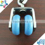 Stainless Steel Hanging Double Roller Double Meat Hook for Meat Hanging Refrigerator Truck Use Meat Hook Most Popular thumbnail-5