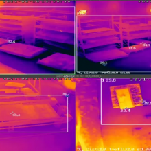 TN220 Thermographic Cube Camera 256×192 Compact Thermal Imager for Confined Space Monitoring thumbnail-4