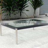LC10 Glass Dining Table Replica thumbnail-2