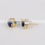 Fashion 925 Sterling Silver Diamond or Zircon Jewelry Wholesale Earrings thumbnail-5