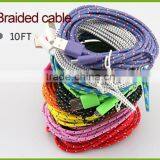 Braided Nylon Magnetic Charging 2.0 Micro USB Cable thumbnail-6