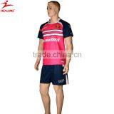 China Custom Red Cheap Rugby Jersey thumbnail-4