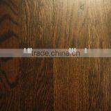 Black Veined Wire Brushed Oak Engineered Wide Plank Flooring thumbnail-1