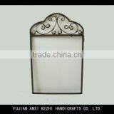 Cast Iron Wall Cosmetic Mirror thumbnail-1