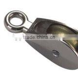 Pulley Manufacturer Small Metal Zinc Alloy Nylon Single Rigid Belt Pulley With Single Rigid Wheel thumbnail-3