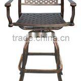 Cast Aluminum Garden Chair thumbnail-1