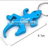 cheap lizard shape bottle opener keyring