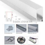 Aluminum LED Profile for Modern LED Linear Pendant Light W35xH62mm LED Aluminum Profile thumbnail-2