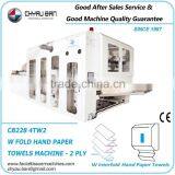 Europe CE Certificate Laminating W Fold Paper Hand Towel Dispenser Machine