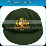Woolen Green Cricket Cap Baseball Cap