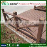 Wood Plastic Composite Decorative Garden Fence With Anti-uv and Moisture-proof Feature